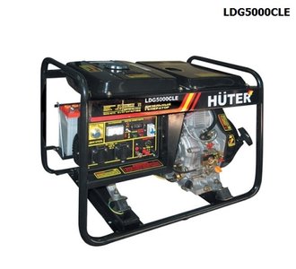 Электрогенератор дизельный Huter LDG5000CLE