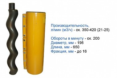 Шнековая пара 1,5 L8