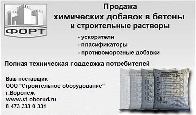 Противоморозная добавка «Фортрайс-Фрост»