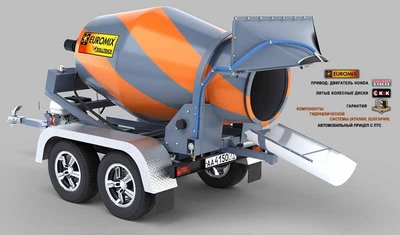 Автобетоносмеситель EUROMIX ROLLTRUCK 1000