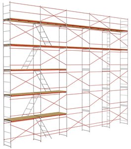 Леса строительные рамные